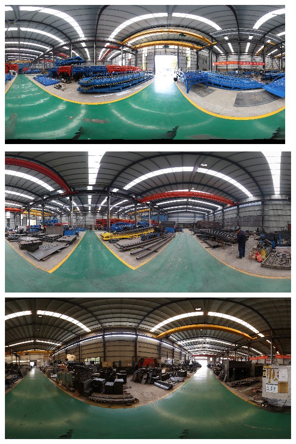 منحدر ساحة متحرك مانع للانزلاق